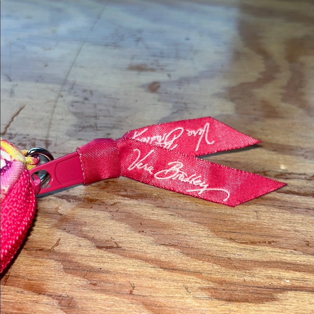 Vera Bradley Pink‎ and Yellow Floral Wristlet - Picture 2 of 7
